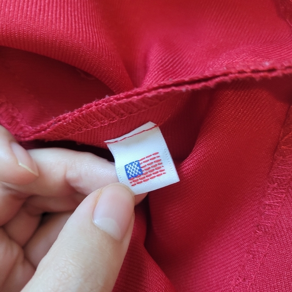 American Apparel Red Tennis Skirt size M - Picture 3 of 3